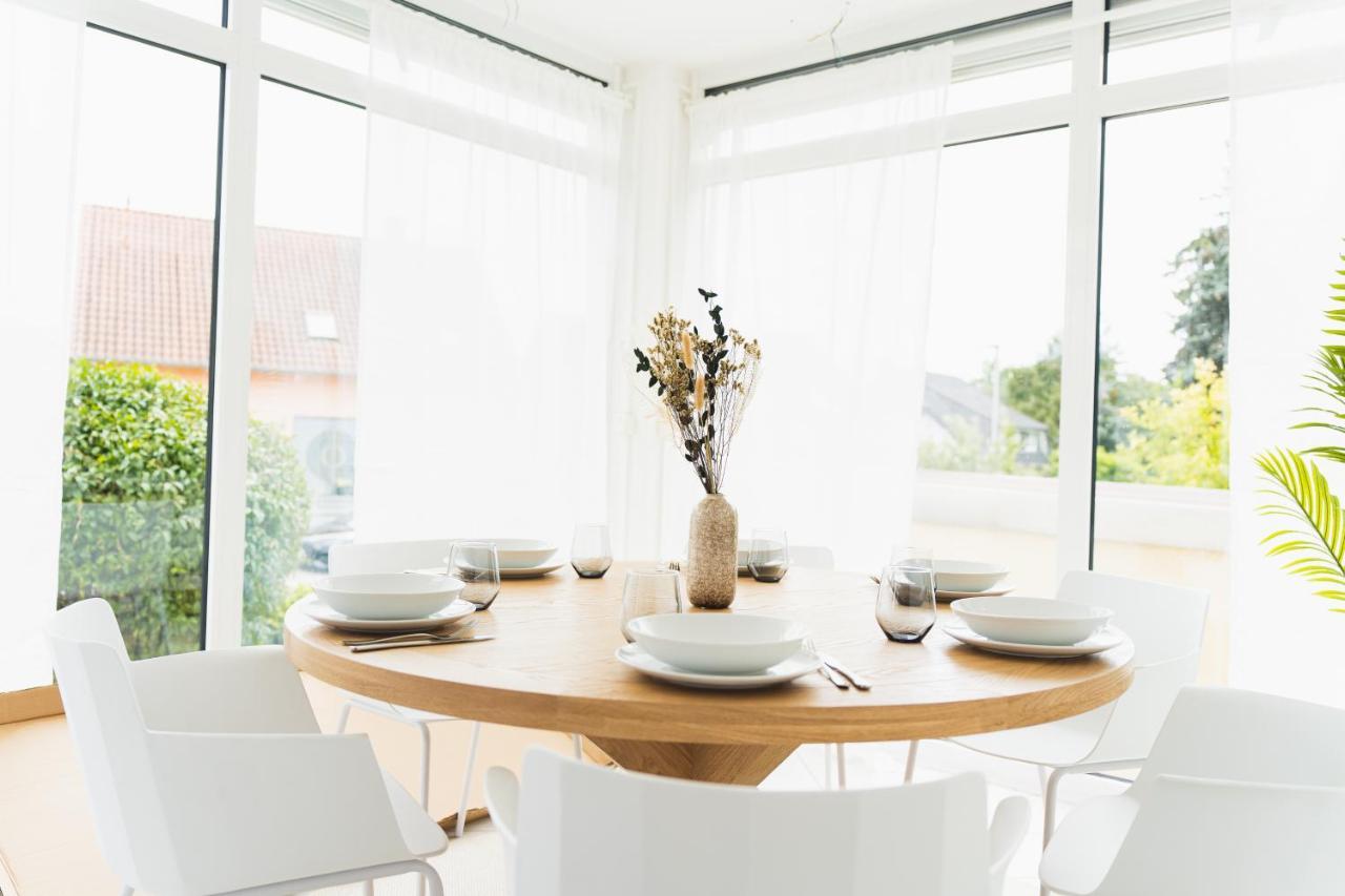 Stadecken-Elsheim Appartment In Den Weinbergen Bei Mainz - Mit 2X Doppelzimmern, 1X Grosses Wohnzimmer, Bad & Kueche מראה חיצוני תמונה